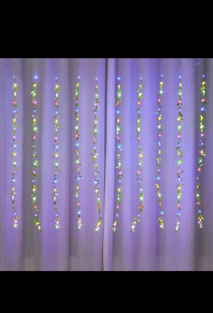 GUIRNALDA DE HOJITAS TIERNAS ARTIFICIAL